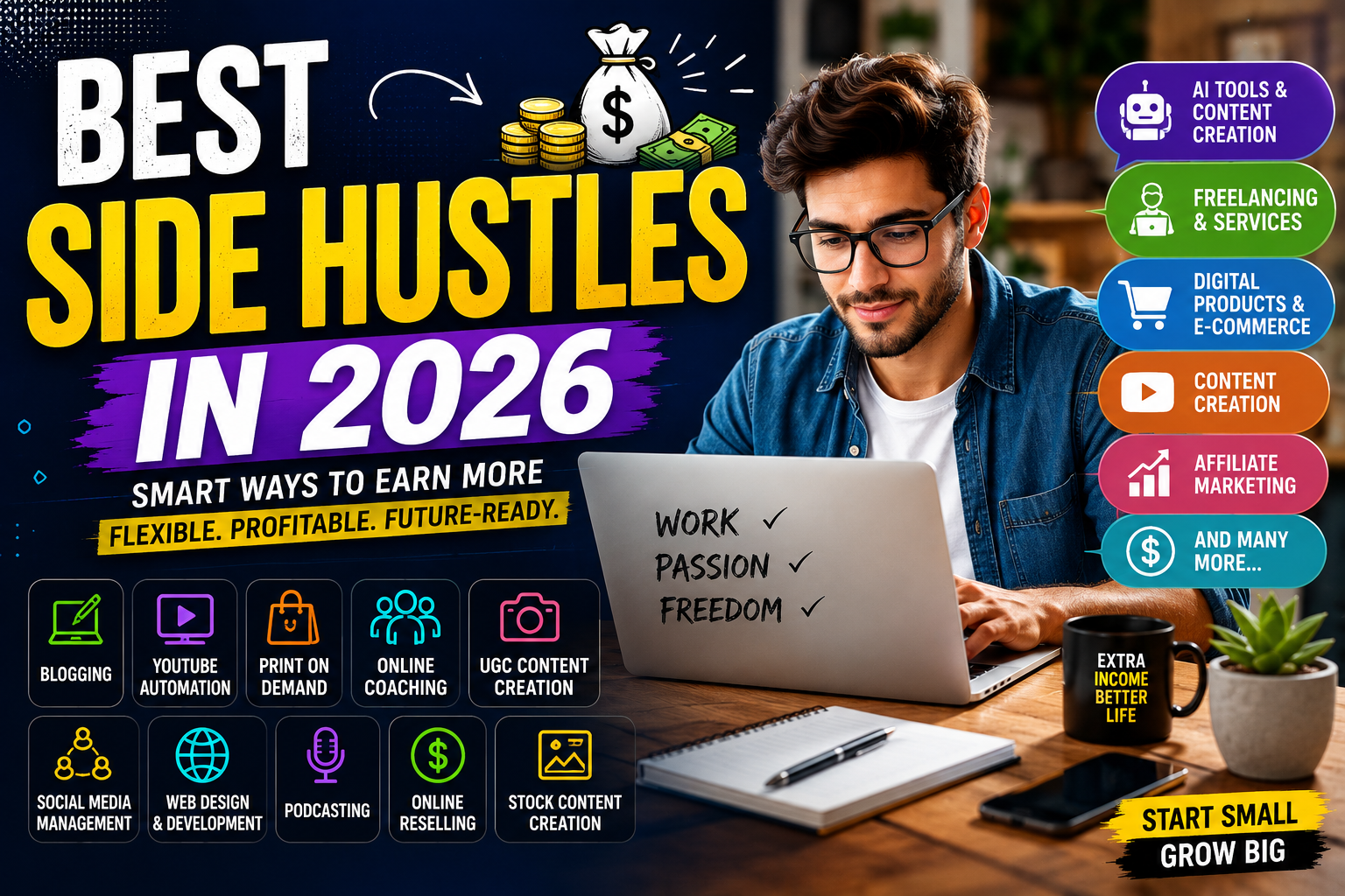 Best Side Hustles in 2026