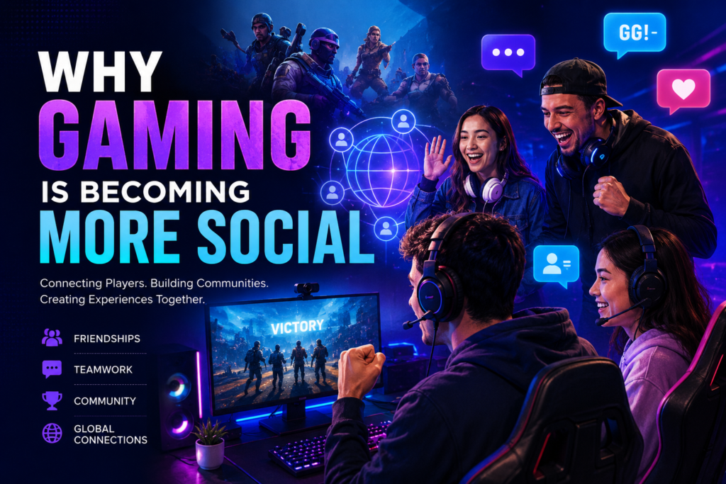 Why Gaming Is Becoming More Social