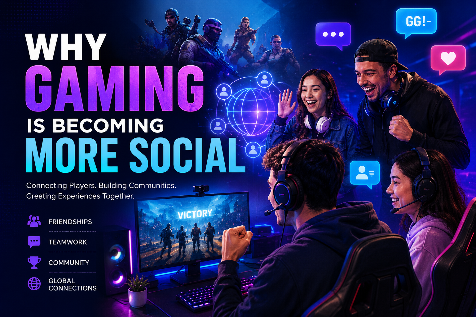 Why Gaming Is Becoming More Social