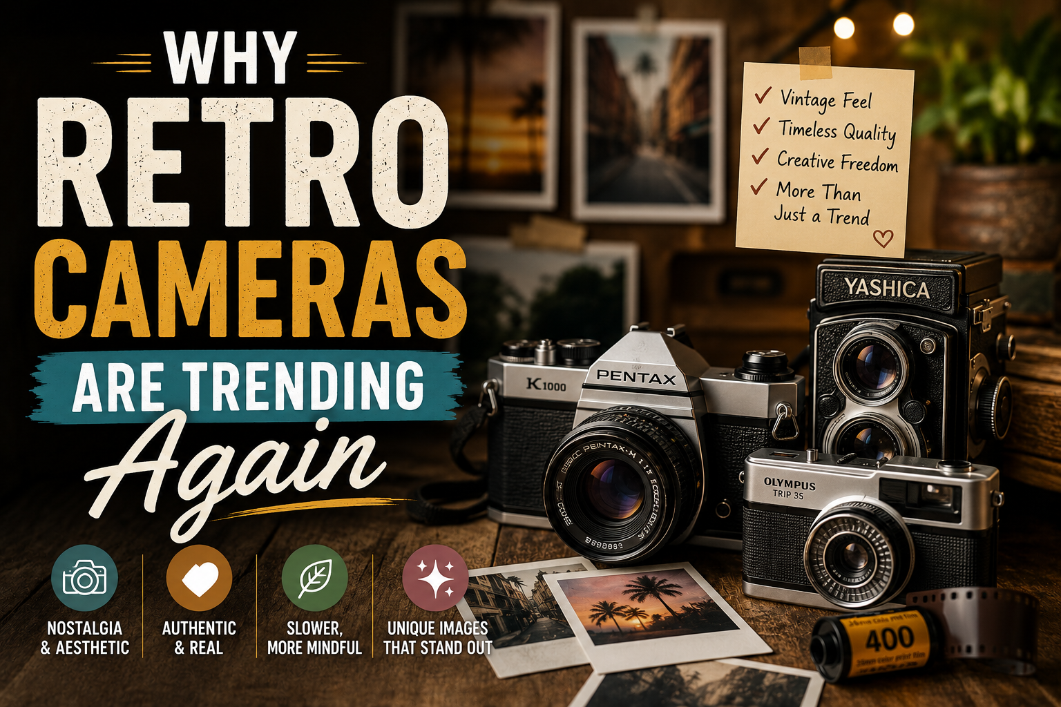 Why Retro Cameras Are Trending Again