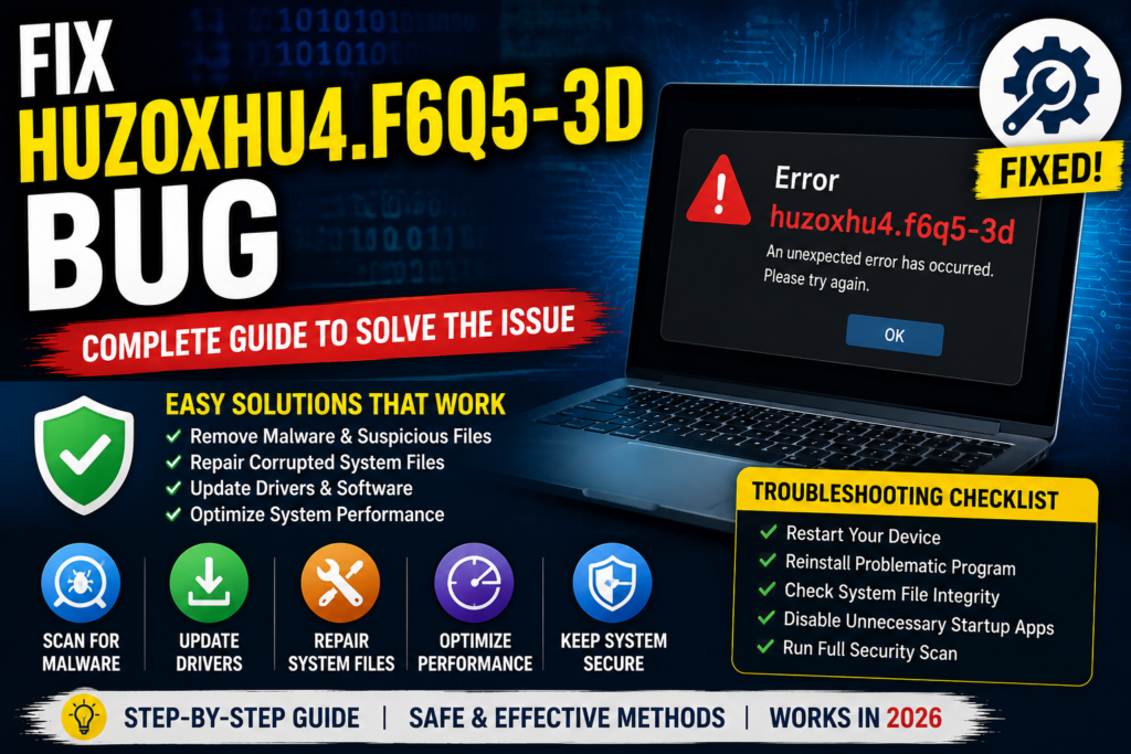 fix huzoxhu4.f6q5-3d bug