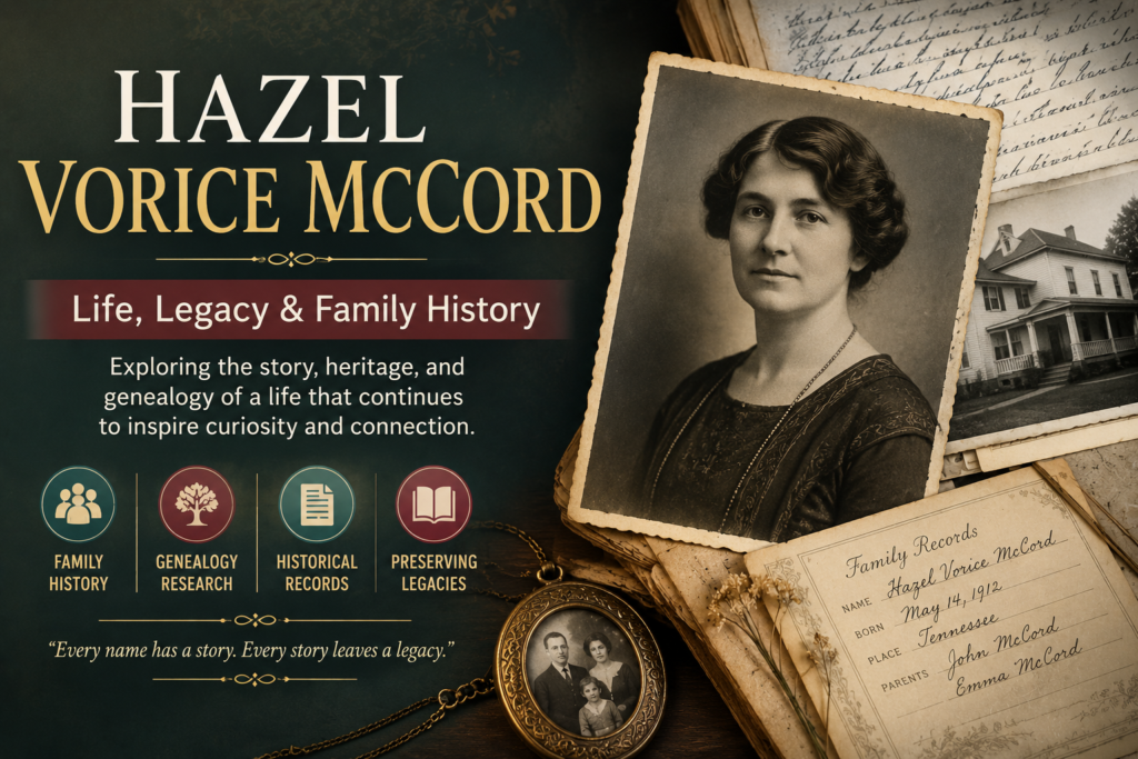 hazel vorice mccord