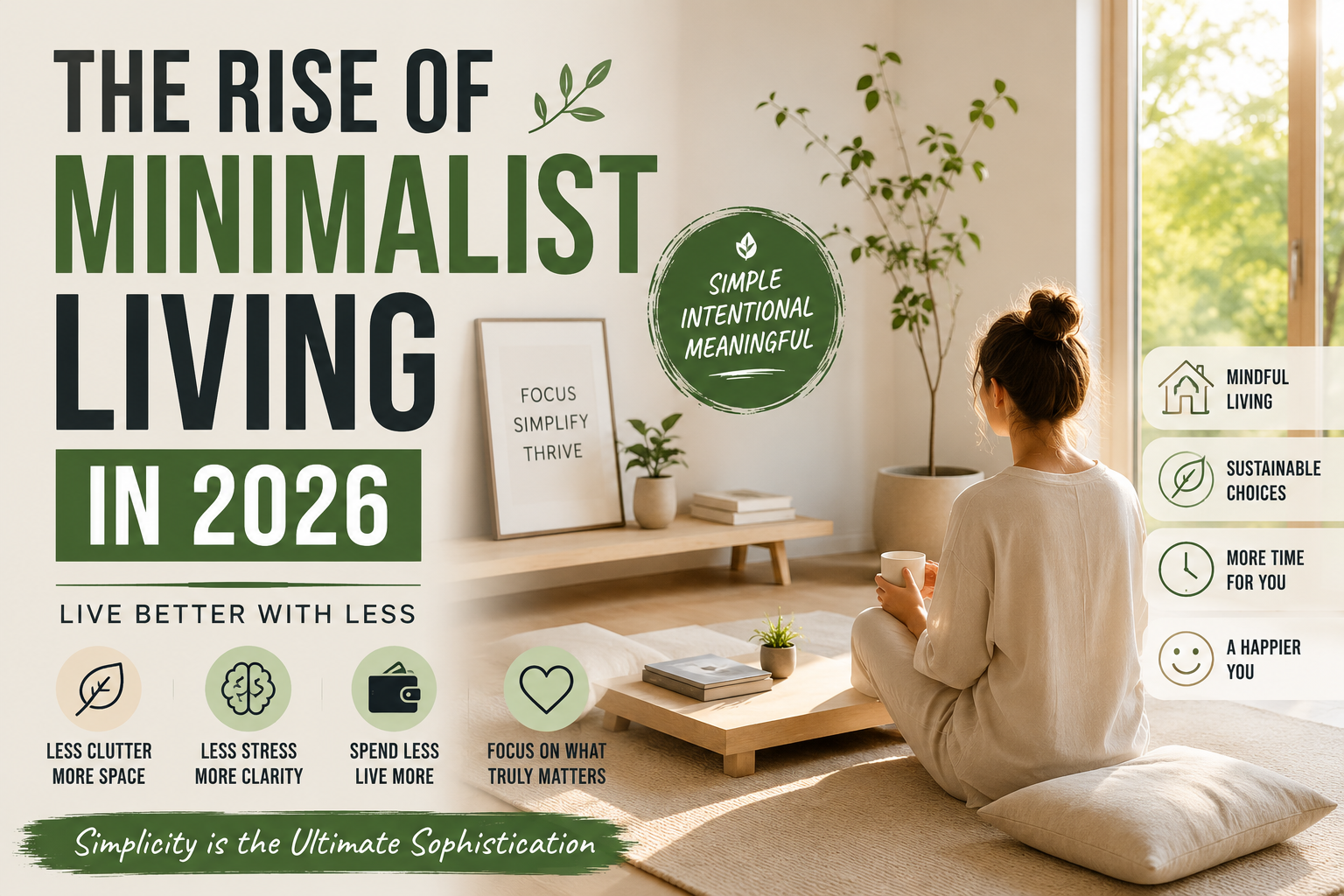 the rise of minimalist living in 2026