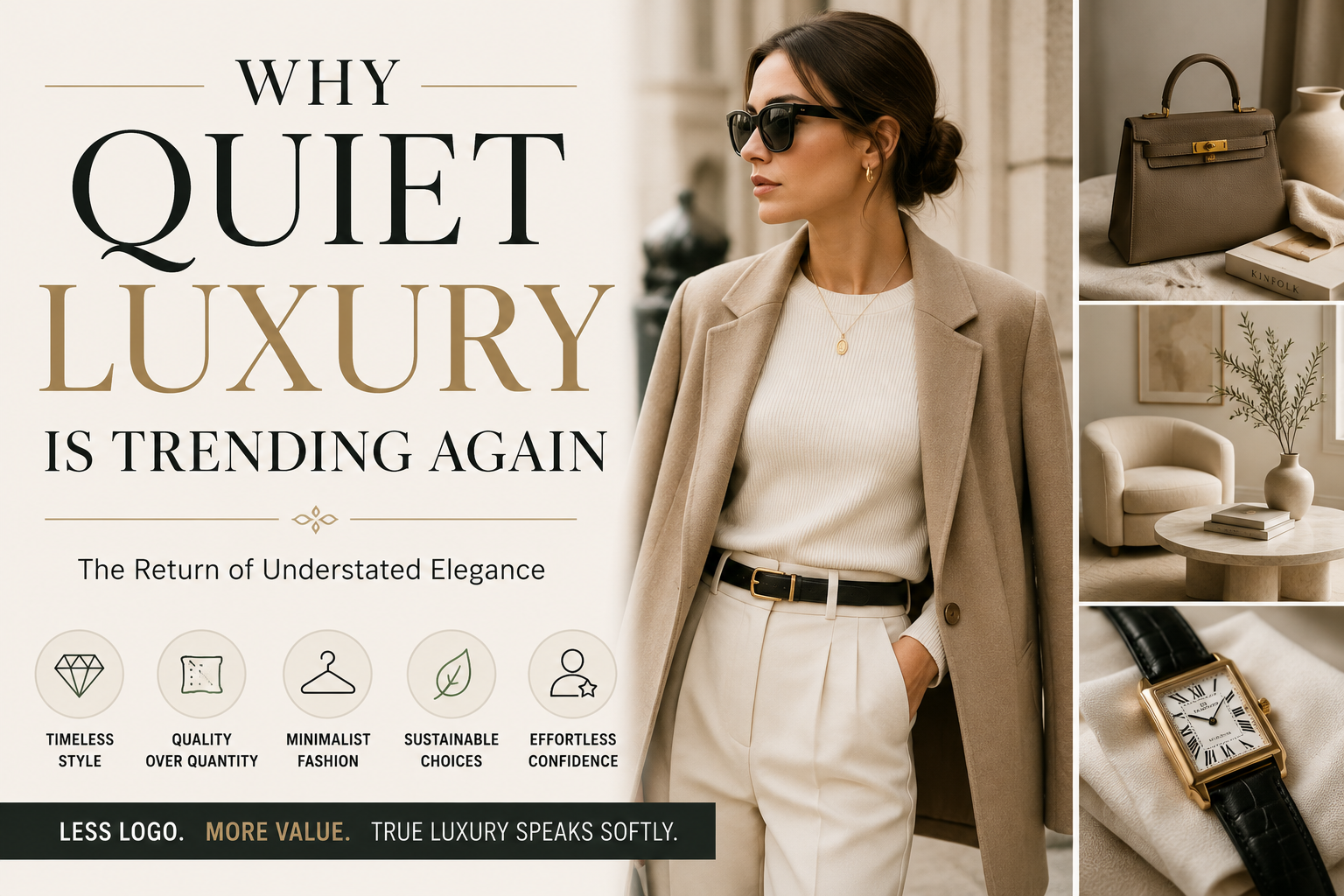 Why Quiet Luxury Is Trending Again