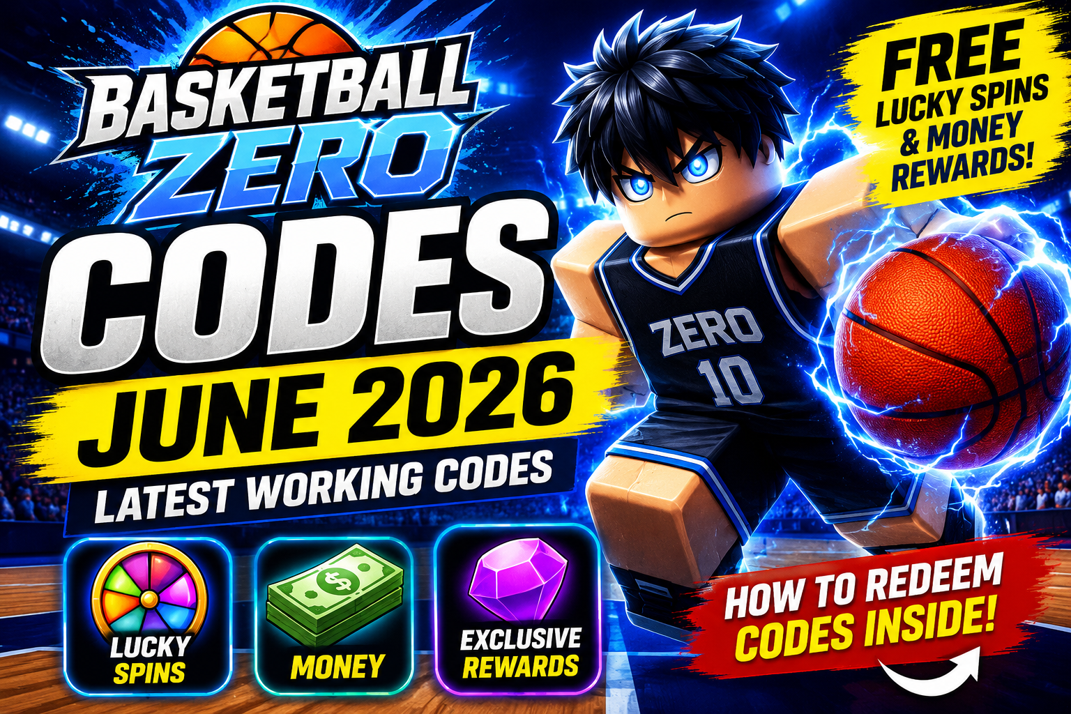 Basketball Zero Codes June 2026