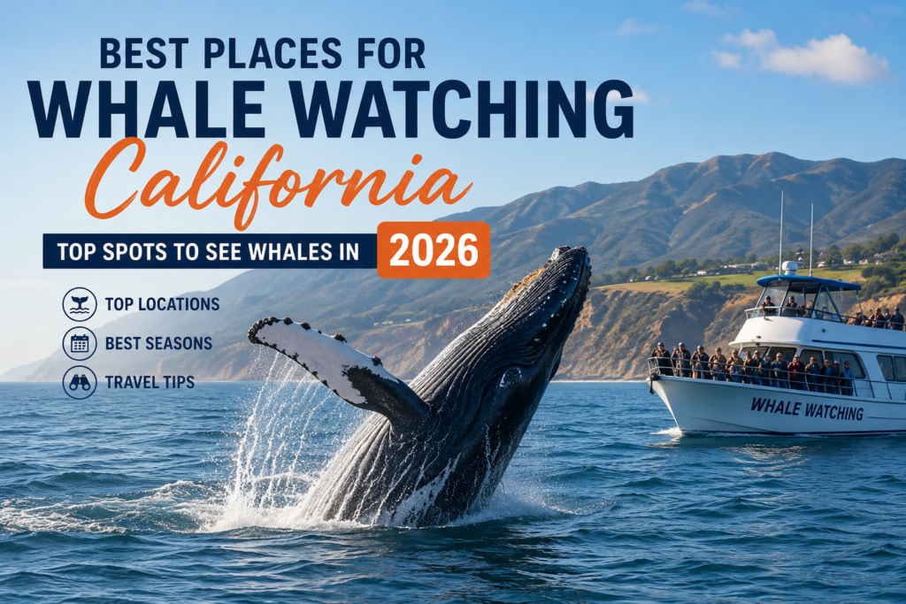 Best Places for Whale Watching California