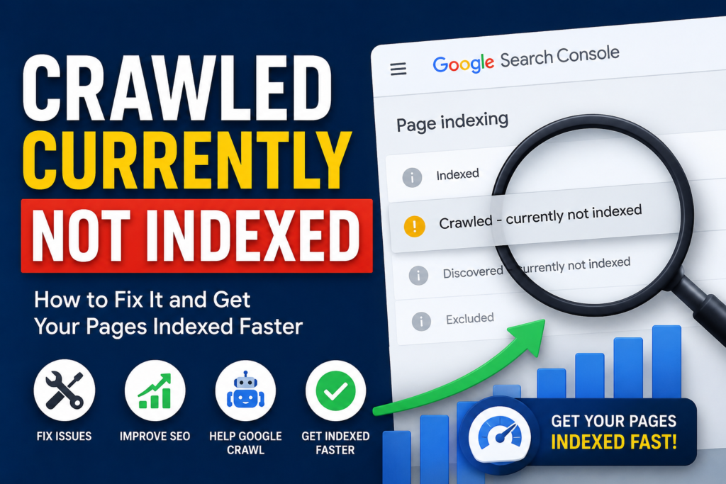 Crawled Currently Not Indexed
