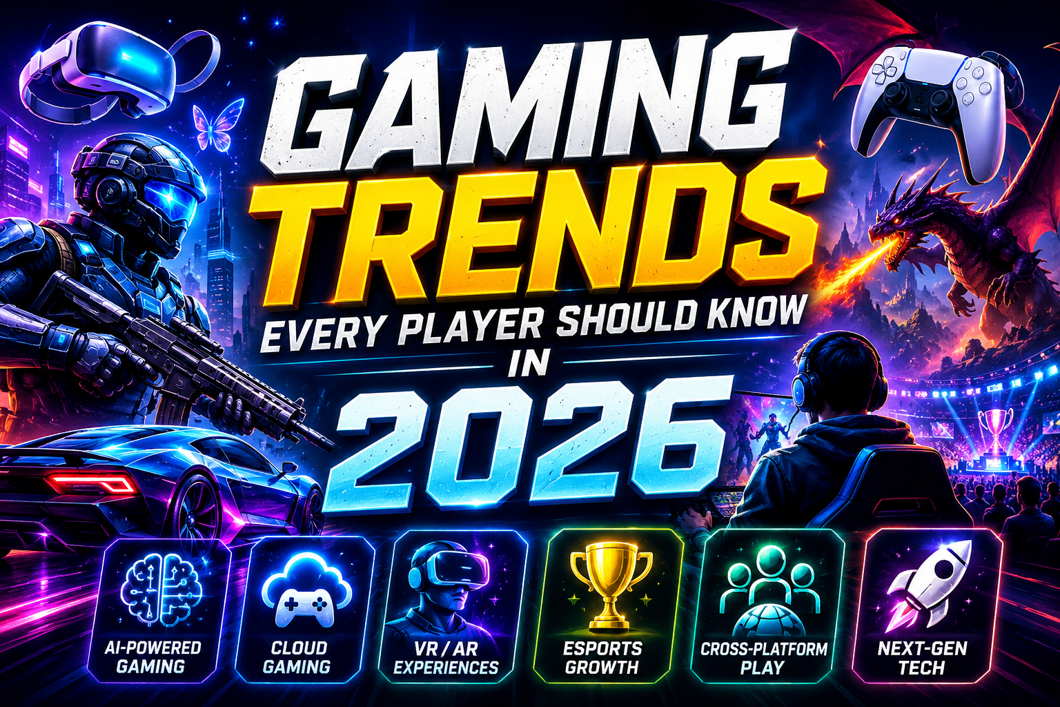Gaming Trends Every Player Should Know in 2026 Guide