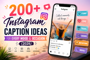 200+ Instagram Caption Ideas for Every Mood and Occasion (2026)