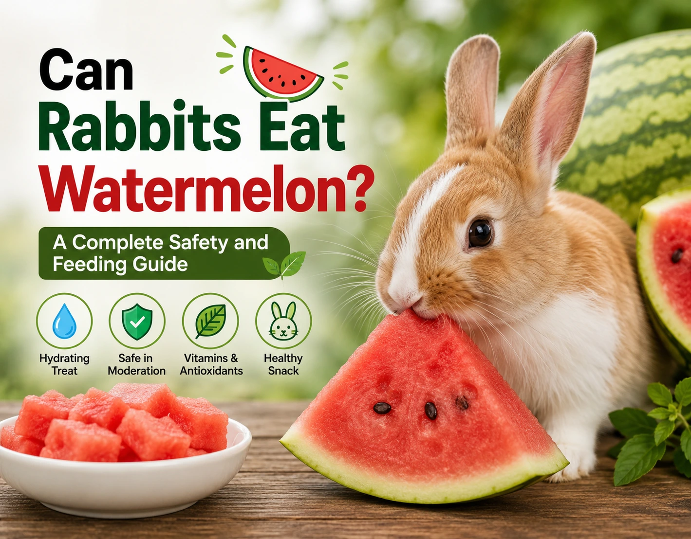 Can Rabbits Eat Watermelon