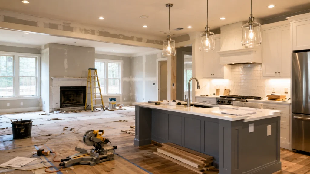 whole home remodeling modern kitchen renovation