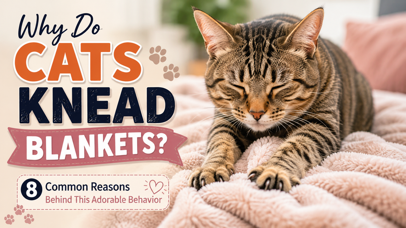 Why Do Cats Knead Blankets